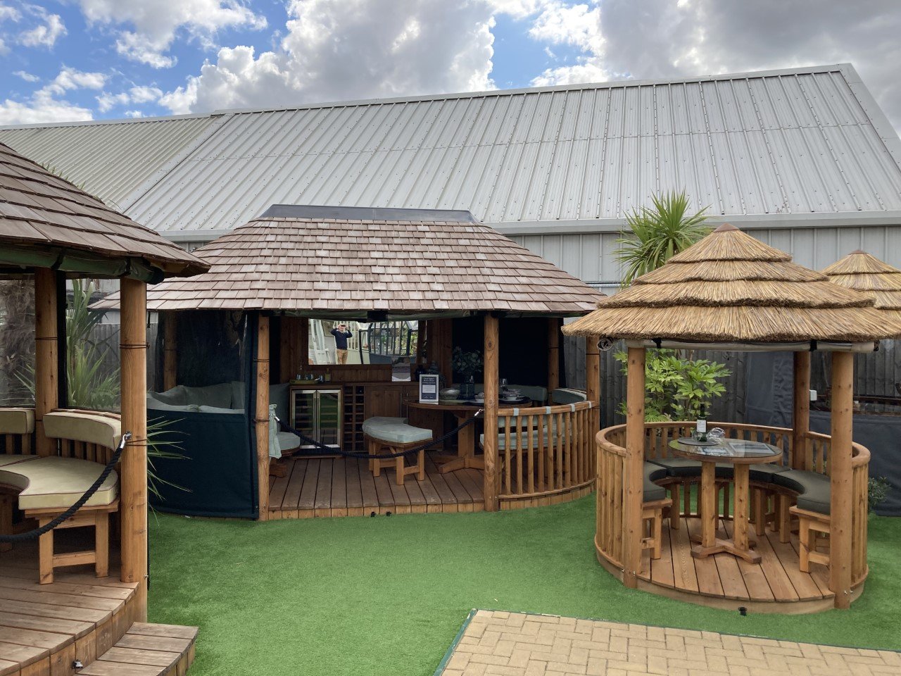 Find Your Luxury Wooden Gazebo at our Nottingham Showsite