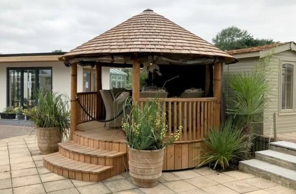 Raised Breeze House Amanzi at a showsite