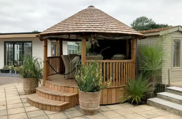 Raised Breeze House Amanzi at a showsite