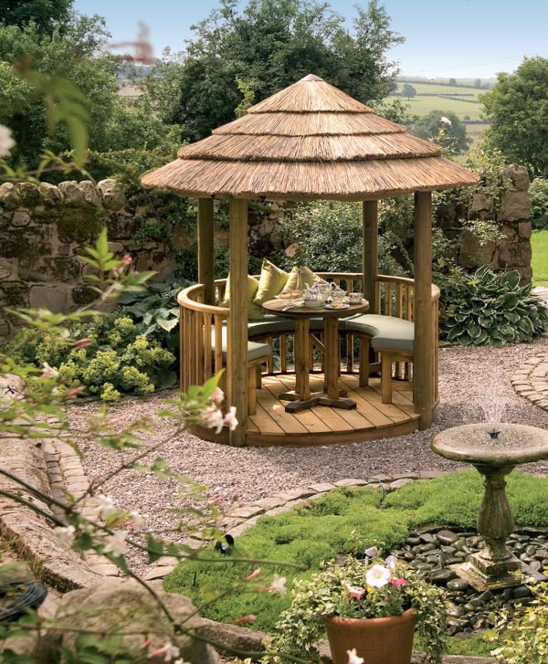 Oasis - Small Luxury Wooden Gazebo - One Day Install