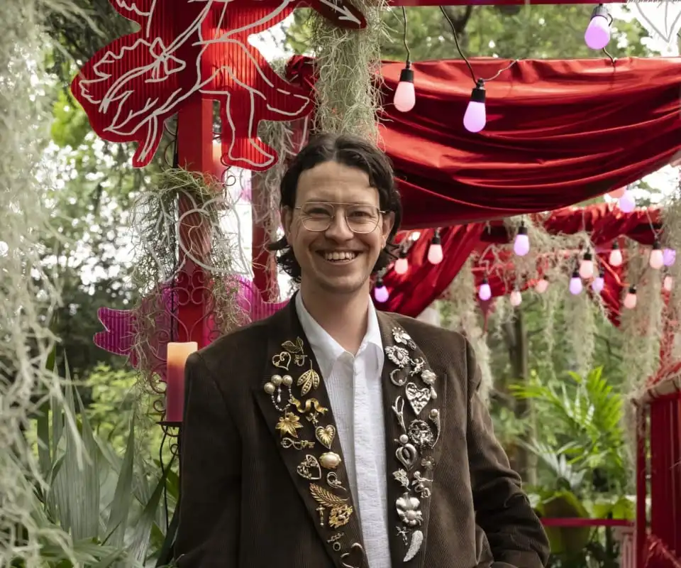 James Whiting Plants by There standing in front of Aphrodite's Hothouse